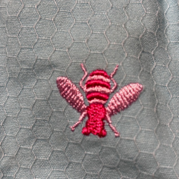 LILLY PULITZER Blue shorts Bee Preppy Pink Aqua Stripe Classic Women’s Size 2 - Picture 12 of 13